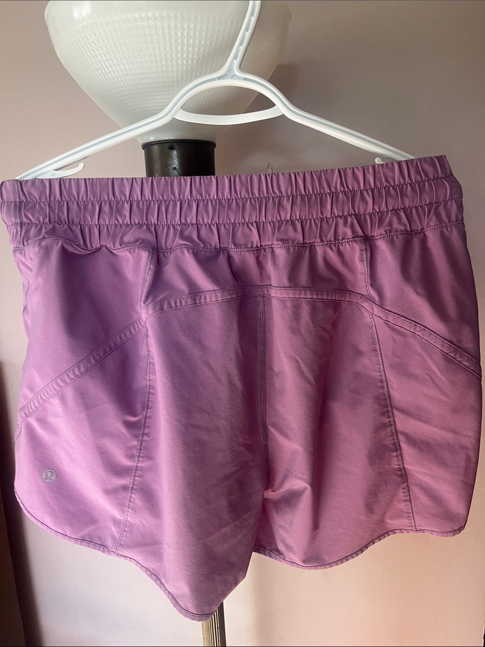 lululemon athletica Purple Athletic Shorts with Elastic Waist